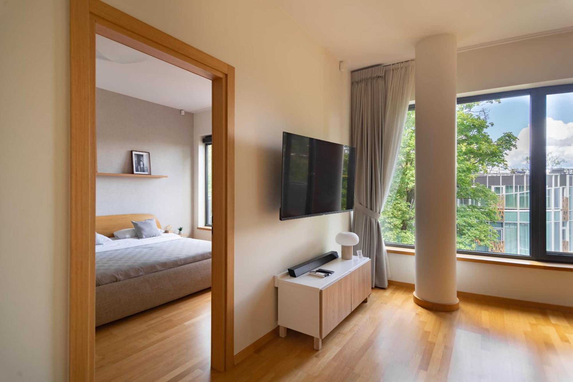 2 Bedroom Apt, 2 Garage Spots & Balconies, Self Check-In, By Cohost Druskininkai Exterior foto